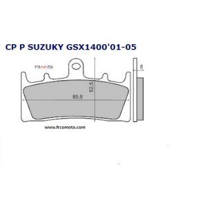 Zavorne ploščice SUZUKY GSX 1400