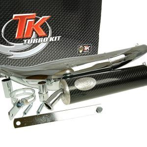 Izpuh Turbo Kit Road RQ chrome E-marked Aprilia RS50