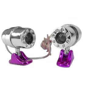 Mini lučke vijolčno-crome : BLUE