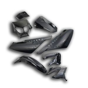 Body kit DERBI SENDA (8 pcs.) ČRNI