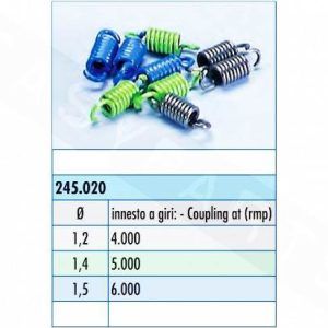 Vzmeti sklopke Polini set- Piaggio Ciao , Si, Boxser,Bravo