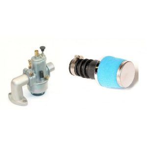 Set Bing 15mm kit + Air filter SPORT- Blue