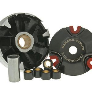 variator / vario kit Naraku Sport- Minarelli Horizontal - Aprilia , Yamaha , Malaguti