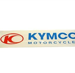 Nalepka Kymco 111x27mm -transparent