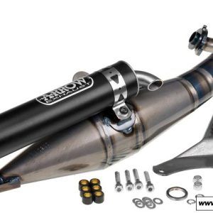 Izpuh Arrow Extreme Aluminium Dark (E) - Peugeot Jetforce ,Ludix 2, Speedfight 3