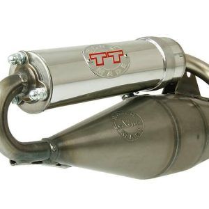 Izpuh LeoVince Handmade TT krom Derbi GP1 / Piaggio NRG mc3 Kat (od 2001) / Gilera Runner SP Purejet