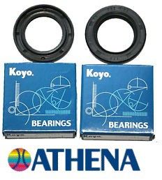 Set ležajev + oljnih tesnil gredi - ATHENA - KOYO -Derbi GPR 125cc ,YAMAHA TZR , TDR , DT , DTR