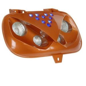Sprednja luč Quattro Optik MP91Orang. - MBK / Yamaha -BWS / Booster