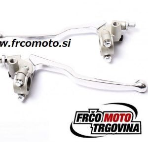 Set zavornih ročk -Sive -CT Race - ( dolg model )