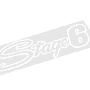 Nalepka Stage6 200 x 60mm - White