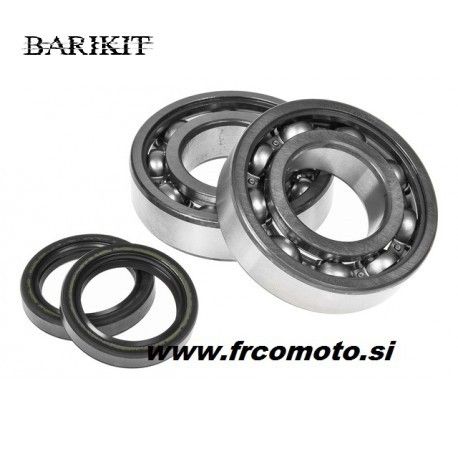 Set ležajev + oljnih tesnil BARIKIT - Aprilia ROTAX 122 -123 / 125ccm H20 2T