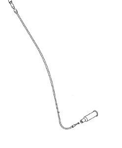 Bovden plina - ( gornji ) original Yamaha 2014 -2stroke