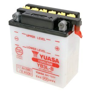 Akumolator Yuasa YuMicron YB3L-B - 12V 3.2 Ah 30 A - brez tekočine