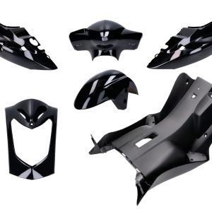 Body kit Kymco Agility 50 2T, 4T RS R12 - ČRNE - 5 delni set