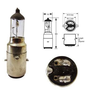 Žarnica 12V 35/35W Ba20d Halogen