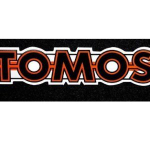 Nalepka Tomos Red Crome - 1kos