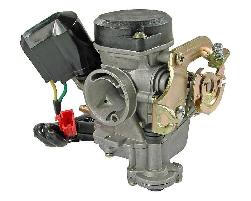 thumbnail image 2 of Carburetor Repair Kit For 50cc 4-Stroke China Scooter / Flex Tech Fun 50 4T – 18mm Round Slide, EAN 4061646070341 2 of 6
