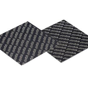 Lamelni lističi Polini 110x100x0.40mm Bela karbon