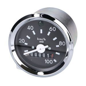 Merilnik hitrosti MMB 0-100km/h - 60mm CHROME