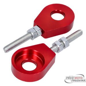 Anodized chain tensioner set (2 pieces) in different colors to choose