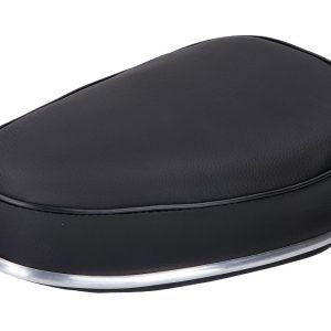 Sedež črn z kromirano letvijo 22 mm objemka Tomos , Puch