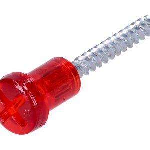 Vijak zadnje luči OEM -rdeča plastika