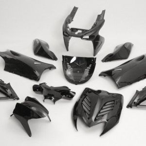 Body kit DMP -11 delni -črni-Yamaha Aerox, MBK Nitro 50cc, 100cc 2-stroke