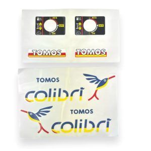 Set nalepk Tomos Colibri A5