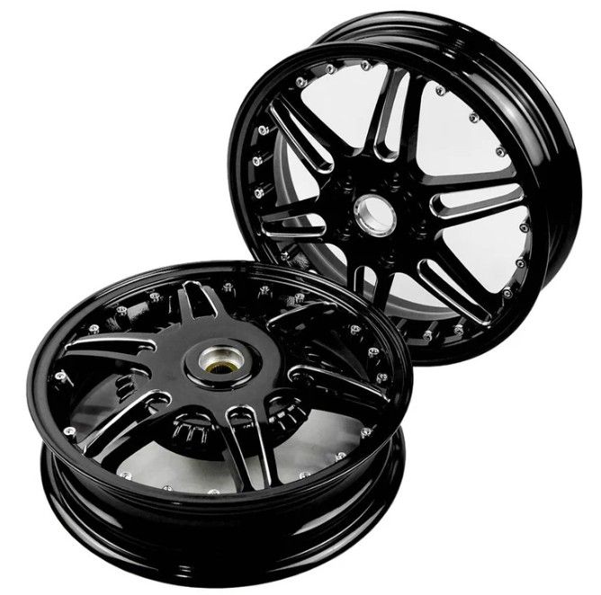 Rims Set Vespa Sprint Vespa Primavera-BLACK CNC