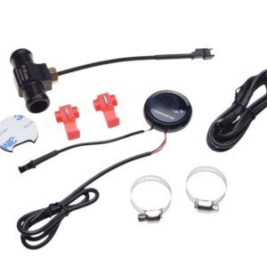 Merilnik z adapterjem temparature 18mm z modrim LED prikazom