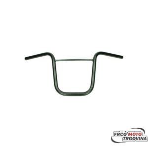 Handlebar Tomos A3/A35 with crossbar - Black