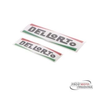 Dellorto stickers set - 2 pieces