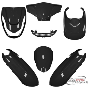Body kit - Peugeot Kisbee euro 4/5 model 7-piece - Black
