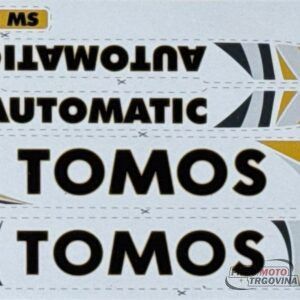 Stickers Tomos A3 MS -Yellow New TYPE