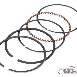 Piston rings-Naraku V.2 79cc for Piaggio 4-stroke 2V, 3V, 4V