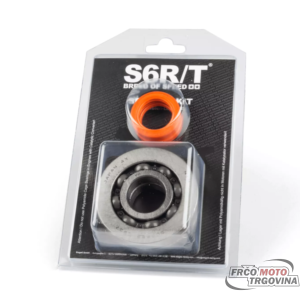 Crankshaft bearing set Stage6 R/T steel cage Gilera Runner 125 -180 2-stroke