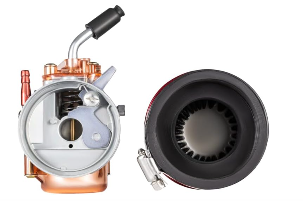 Carburetor SHA 14-12 - China Style - Tomos ( Red with filter )