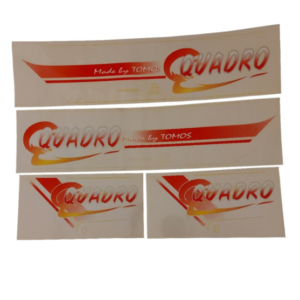 Sticker set Tomos Quadro -4 pcs