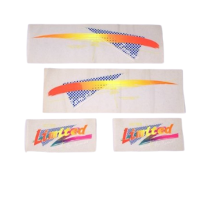 Sticker set Tomos Limited - Neon
