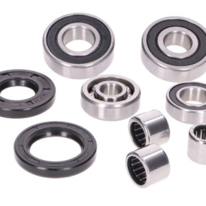 gearbox bearing set w/ oil seals for Piaggio 125-150cc 2-stroke Skipper, Typhoon, TPH, M02, M12 engine