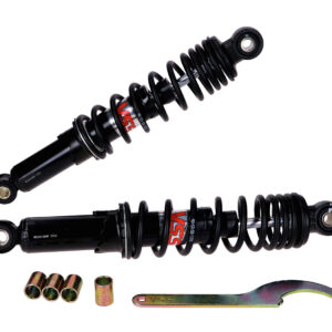 Shock absorber set YSS Pro-X black 300mm for Puch Maxi, Tomos