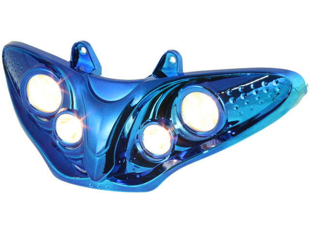 Front Light – DMP Halogen – Gilera Runner – Blue – FrcoMoto Shop