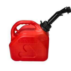 Workshop fuel can with spout – 5L (red)