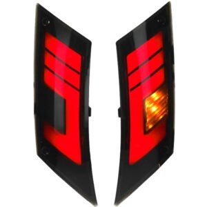 Rear LED indicators Sport-1 Smoked for Piaggio Zip 2000