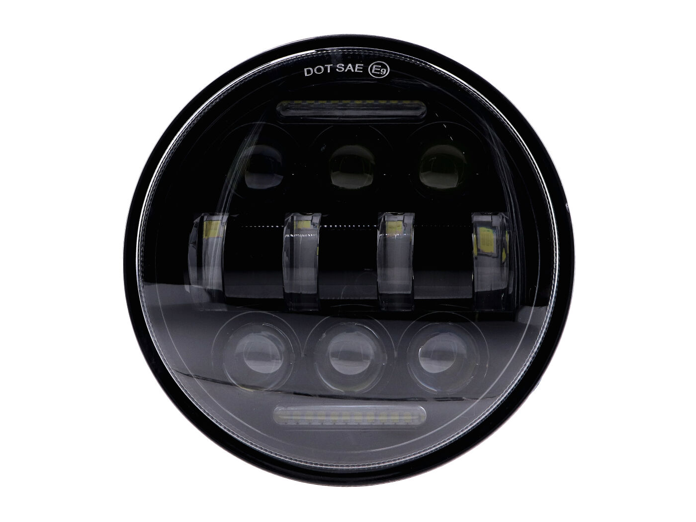 LED Headlight Custom 146 mm (5.75″) – V11 - Image 2