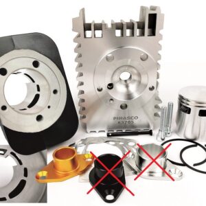 PINASCO EVOTEN BOOSTER 72cc Cylinder Kit – 46×43 mm (12 mm Wrist Pin)