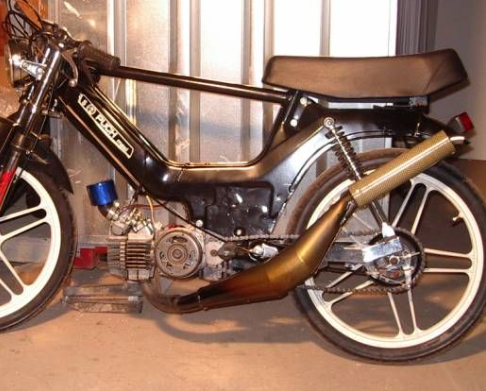 imonini Racing Carbon Exhaust – Puch / (Tomos Custom Fit)