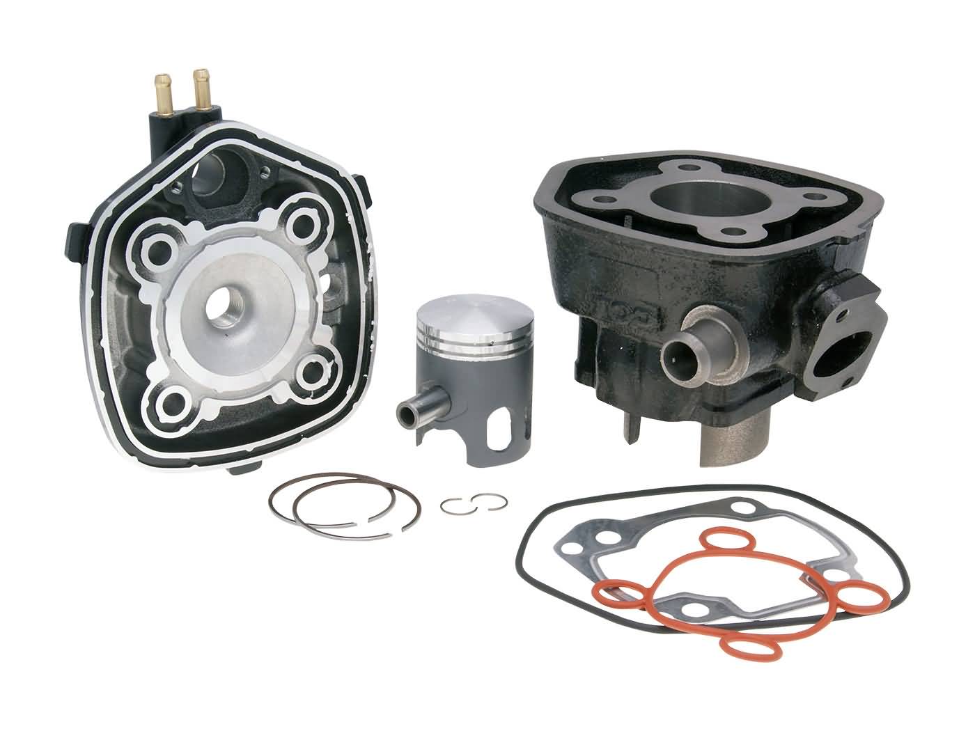 Top Performances 50cc Black Trophy Cylinder Kit – Minarelli LC