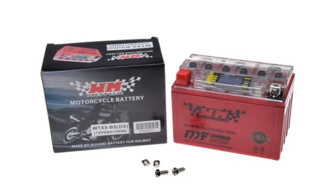 Battery YTX9-BS (iGEL) – WM MOTOR 12V with LCD Display