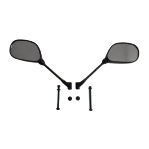 Mirror Set A‑plus – Black – for Peugeot Kisbee